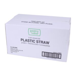 Jumbo Straws | Corrugated Box