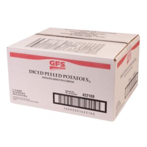 Diced & Peeled Potatoes | Corrugated Box