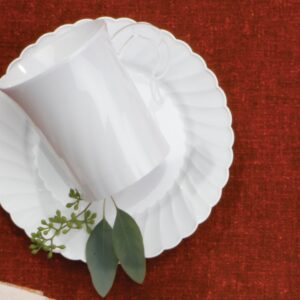 6″ Clear Plastic Plate | Styled