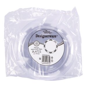 PLATE PLAS 6″ CLR 10CT DESIGNWARE | Packaged