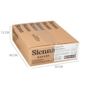 WAFFLE LIEGE BLUEB IW 36CT SIENNA | Corrugated Box