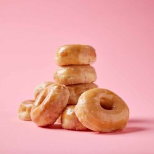 Double Glazed Donuts | Styled