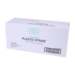 Jumbo Straws | Corrugated Box