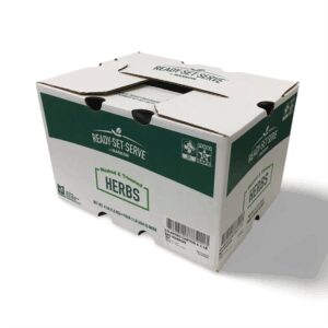 Cleaned Cilantro | Corrugated Box