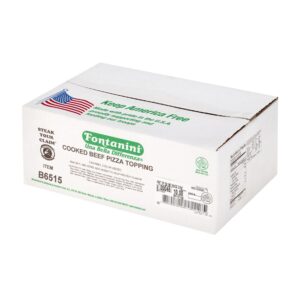 BEEF CRMBL MLD ITAL SEAS CKD 2-5# | Corrugated Box