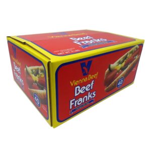 Vienna Beef Franks | Corrugated Box