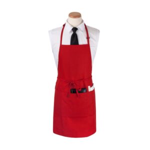 Red Bib Apron | Styled