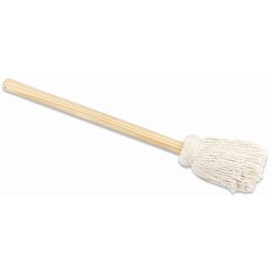 MOP DISH & GREASE 12″ WOOD 1CT | Raw Item