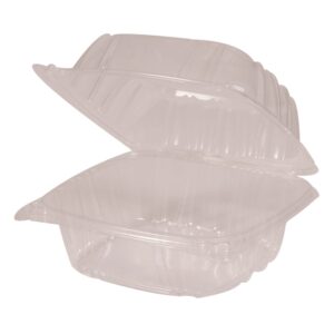 Clear Plastic Hinged Container | Raw Item