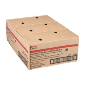 ICE CREAM CUP STRAWB 4Z 3-24CT GCHC | Corrugated Box