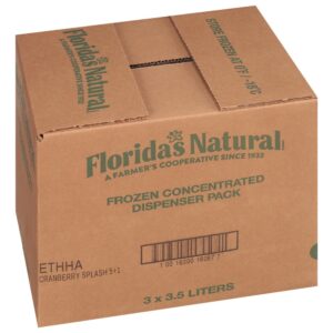 JUICE CRAN SPLSH 5+1 FZ 3-3.5LTR | Corrugated Box