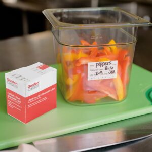 LABEL DISSOLVAB FOOD STOR 250CT | Styled