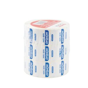 LABEL REMOVEABLE MONDAY DOT 3-1000CT | Packaged