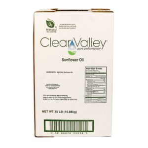 OIL SUNFLOWER NON-GMO 35# CLR VLLY | Corrugated Box