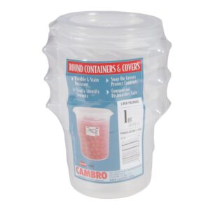 Round Containers and Covers | Packaged