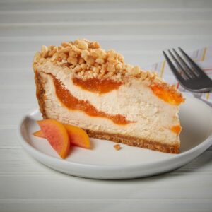 Peach Cobbler Cheesecake | Styled
