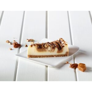 10 Inch Salted Caramel Turtle Cheesecake | Styled