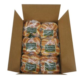 Sliced 4 Inch French Rolls | Packaged