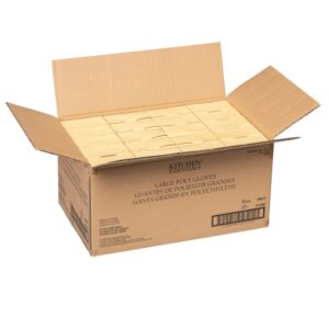 GLOVE POLY LRG 50-200CT | Packaged