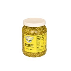 PICKLE SHREDDIES 0.5GAL GIELOW | Packaged