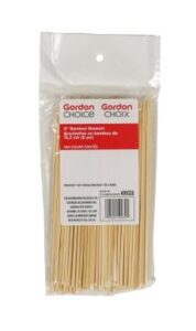 6 inch Bamboo Skewers | Packaged