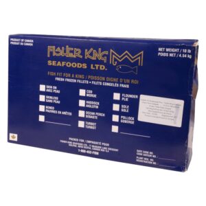Canadian Perch Fillets | Corrugated Box