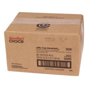 Jam & Jelly Portion Cup Assortment | Corrugated Box