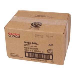 Grape Jelly Portion Cups | Corrugated Box