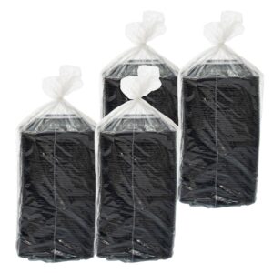 BOWL PLA 24Z BLK SQ 252CT PRSNTBWL | Packaged