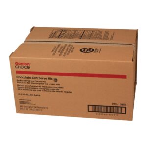 Chocolate Soft Serve Mix | Corrugated Box