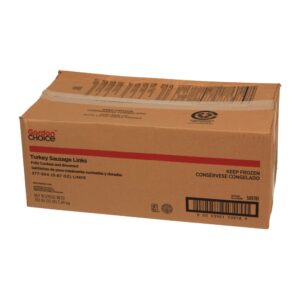 Turkey Breakfast Sausage, Links | Corrugated Box