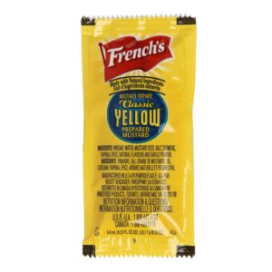 MUSTARD YEL PKT 500-7GM FRENC | Packaged