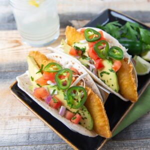 Battered Cod Diamond Cut | Styled