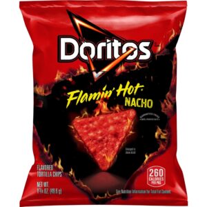 CHIP NACHO CHS FLAMIN HOT 64-LSSV | Packaged
