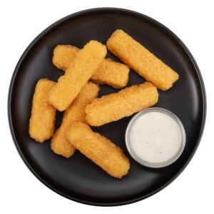 Battered Mozzarella Cheese Sticks | Styled