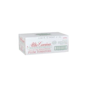 Whole Peeled Plum Tomatoes | Corrugated Box