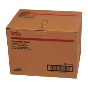 Champagne Flutes 8 oz. | Corrugated Box