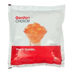 Peach Gelatin Mix | Packaged