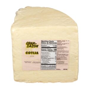 CHEESE COTIJA QTRD 10# | Packaged