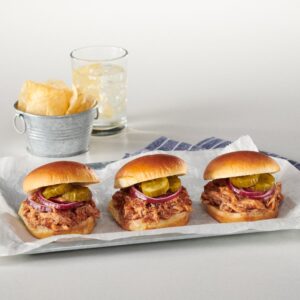 BUN BRIOCHE SLIDER 3″ | Styled