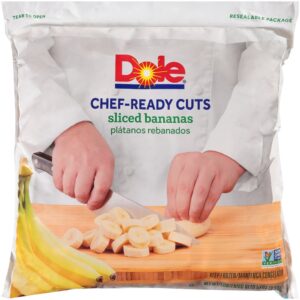 Frozen Sliced Bananas | Packaged