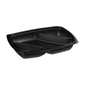 CONT RECT 22Z 3CMPT BLK | Raw Item