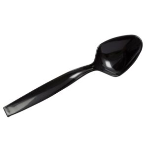 SPOON 9″ BLK SERVING 144CT | Raw Item