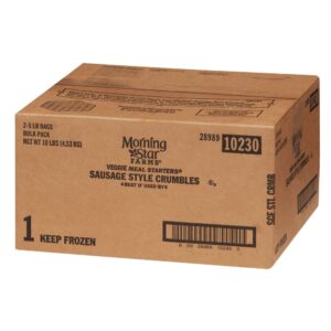 SAUSAGE CRMBL VEGGIE 2-10# MSTARFM | Corrugated Box