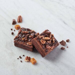 Chocolate Turtle Brownies | Styled