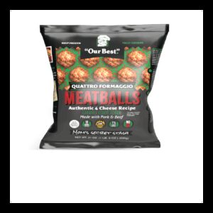1 1/2 oz Four Cheese Meatballs | Packaged
