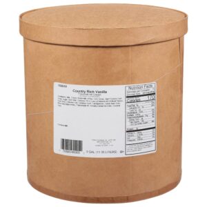 Vanilla Hard Serve Ice Cream | Corrugated Box