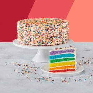 CAKE RAINBOW 8″ | Styled