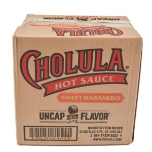 SAUCE SWEET HABANERO 12-5FLZ CHOLUL | Corrugated Box