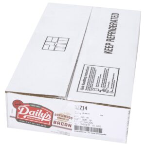 Dailys Applewood Smkd Bacon 14/16 15lb | Corrugated Box